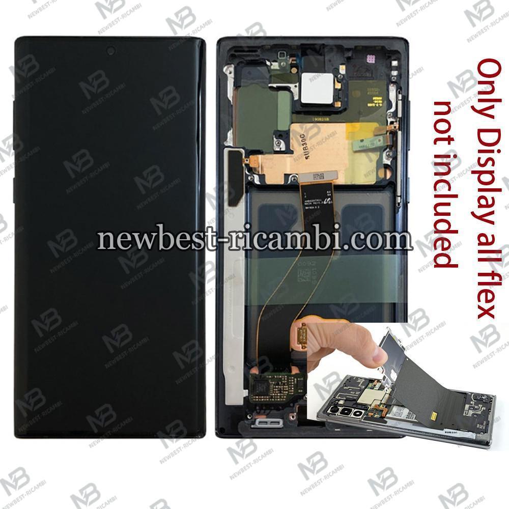 Samsung Galaxy Note 10 N970 Touch+Lcd+Frame Black Disassembled Grade B