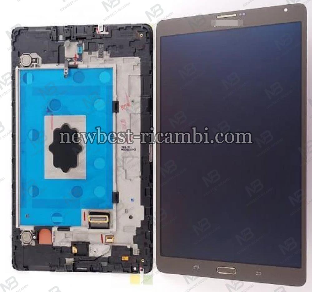 Samsung Galaxy T705 Tab S 8.4 Lite Touch+Lcd+Frame Gold Original
