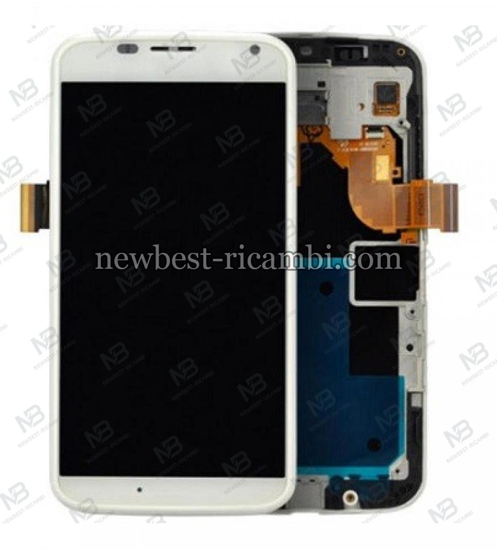 Motorola Moto X XT1052 / XT1053 / XT1058 / XT1060 Touch + Lcd + Frame White