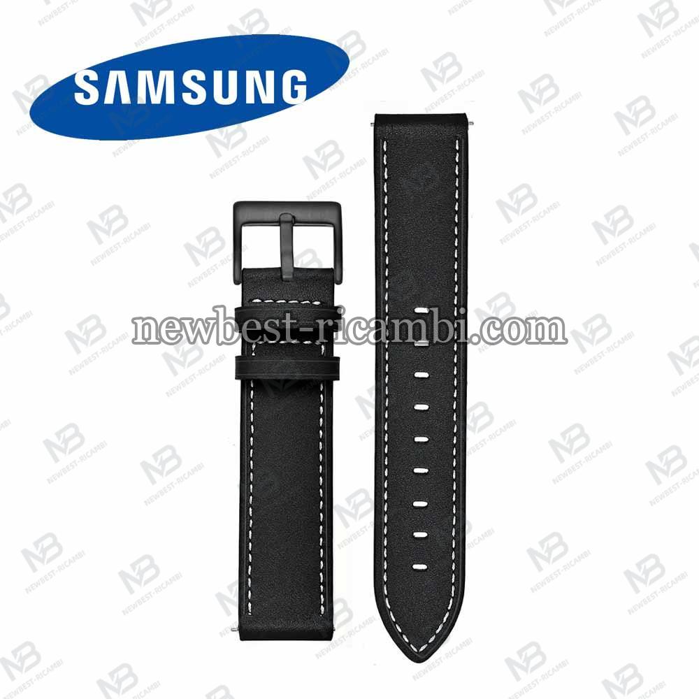 Samsung Galaxy Watch 3 45mm R840 / R845 Strap Black Used M/L in Bulk Original