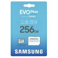 MicroSDXC Memory Card Samsung Evo Plus With Adapter 256Gb Class 10 / UHS-1 U3 MB-MC256KA/EU