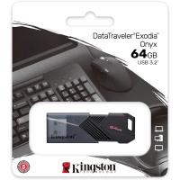 USB-A 3.0 FlashDrive Kingston Exodia Onyx 64Gb DTXON/64GB