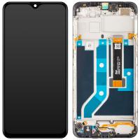 Oppo A12 (CPH2083 / CPH2077) Touch + Lcd + Frame Black Service Pack