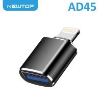 NEWTOP AD45 ADATTATORE LIGHTNING M/USB 3.0 F IOS OTG