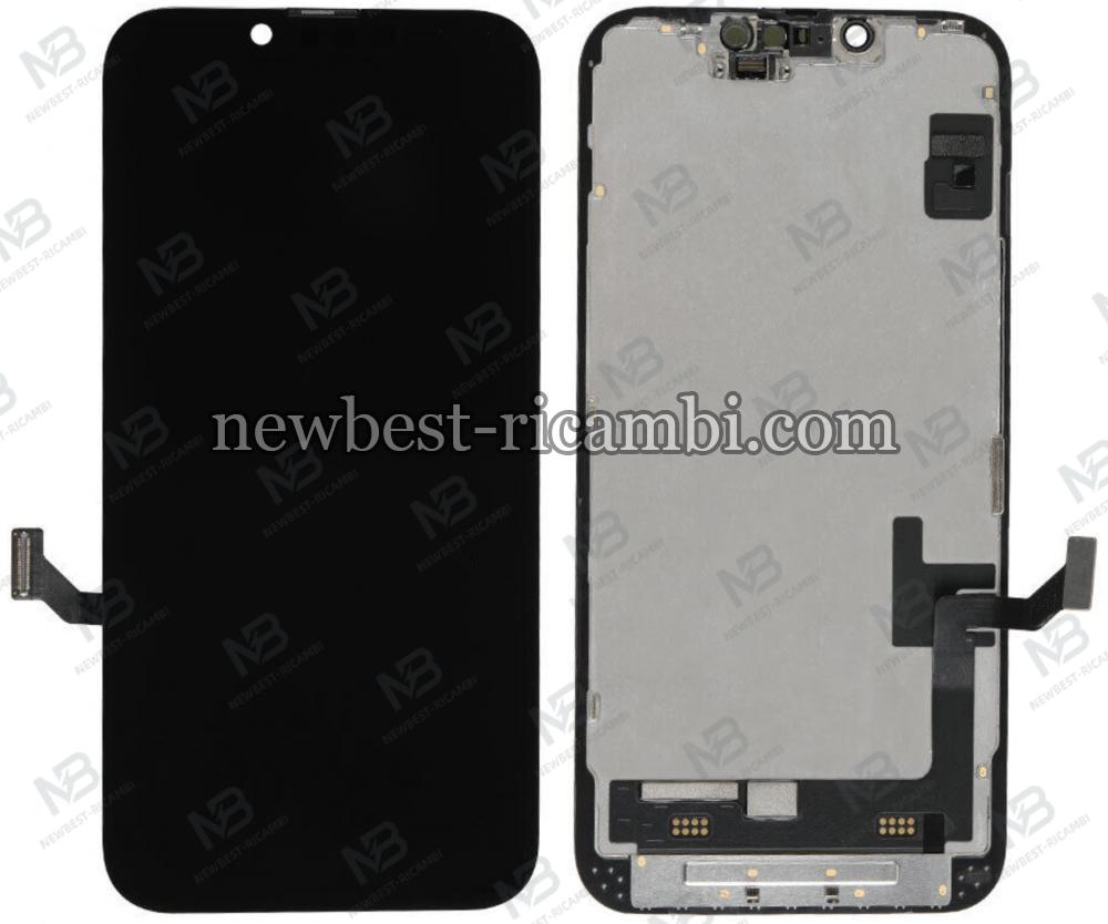 iPhone 14 Touch+Lcd+Frame JK Black Oled  (soft)