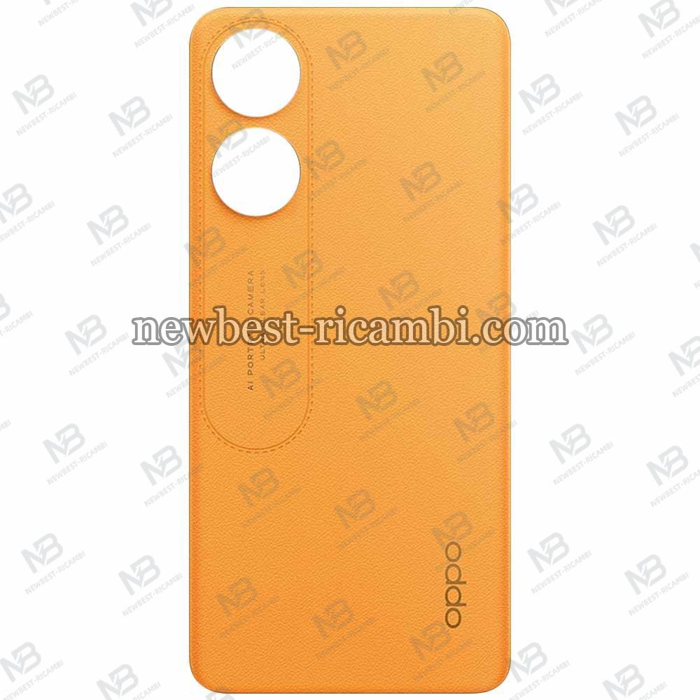Oppo Reno 8T 4G (CPH2481) Back Cover Orange
