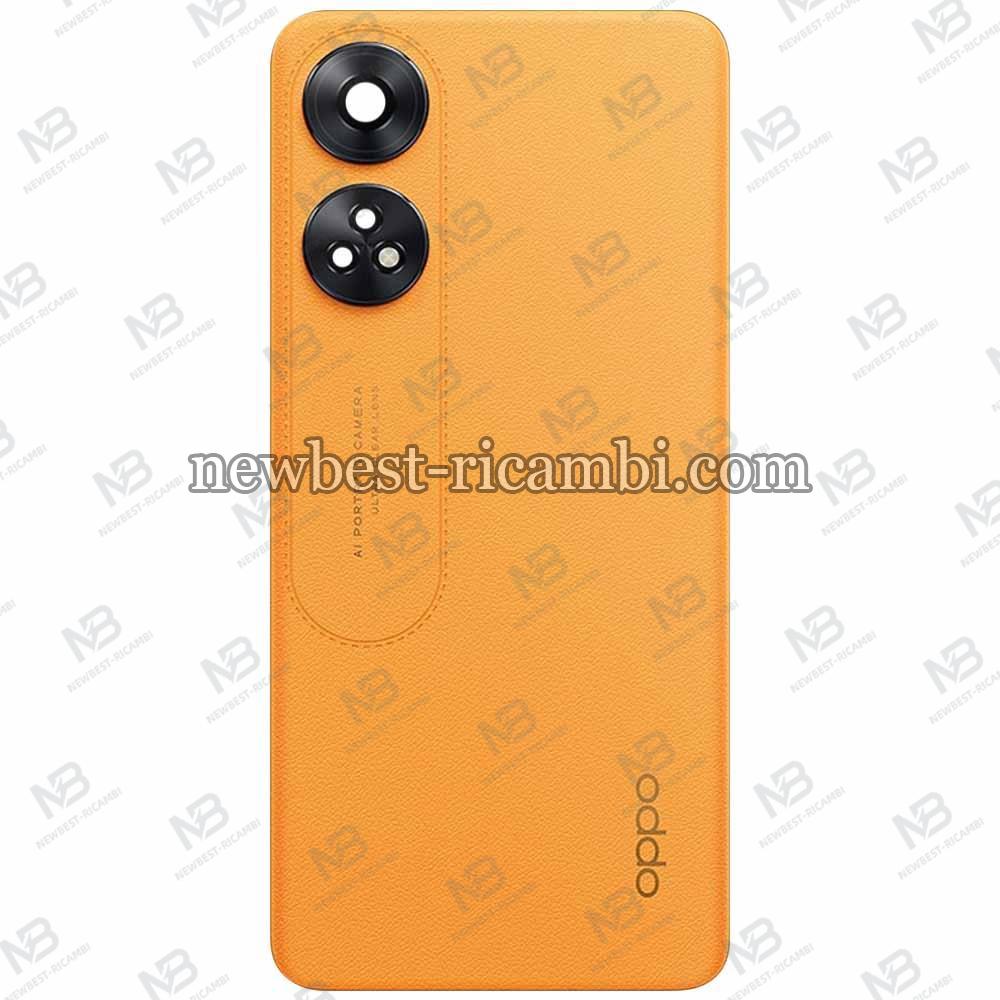 Oppo Reno 8T 4G (CPH2481) Back Cover+Camera Glass Orange Original