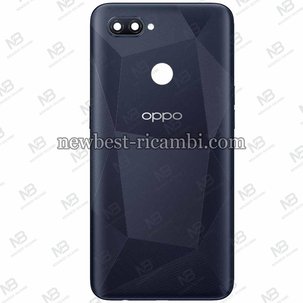 Oppo A12 (CPH2083 CPH2077) Back Cover+Camera Glass Black