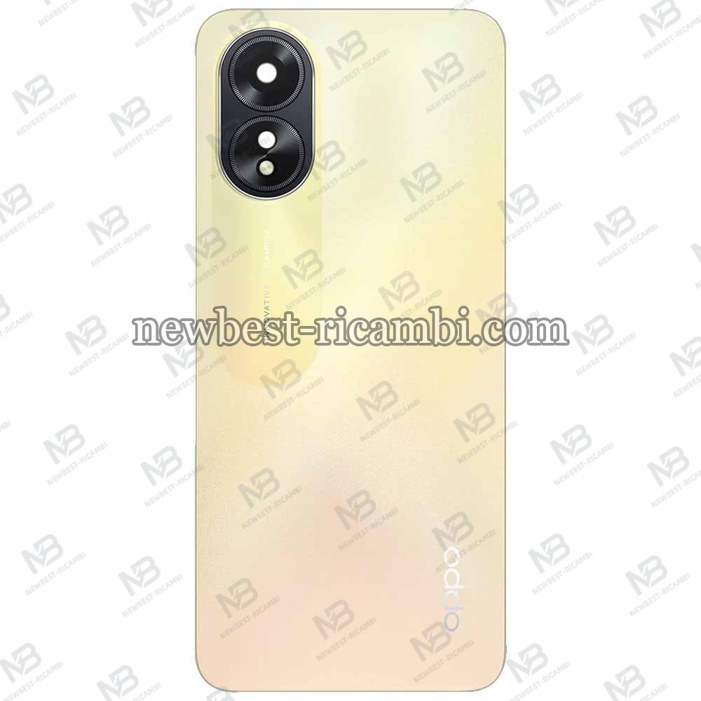 Oppo A38 (CPH2579) Back Cover + Camera Glass Gold