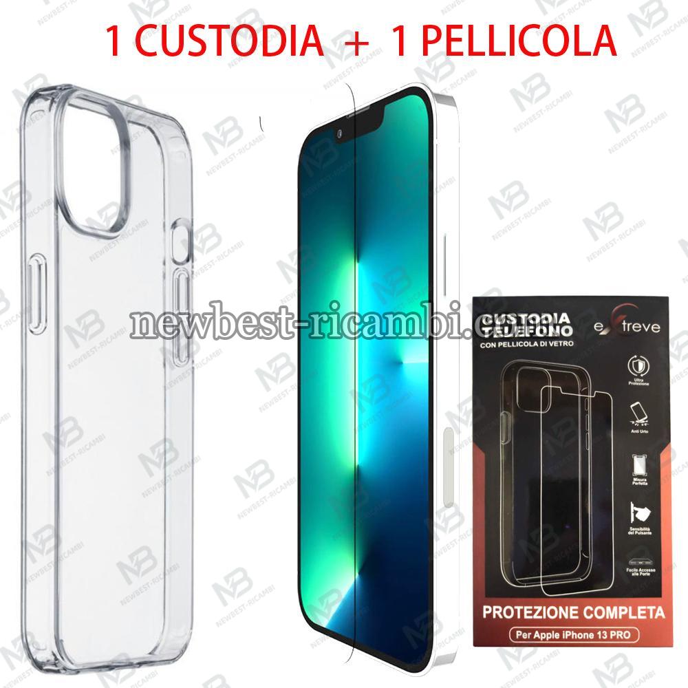 Extreve Custodia Telefono Con Pellicola Di Vetro 9H iPhone 13 Pro