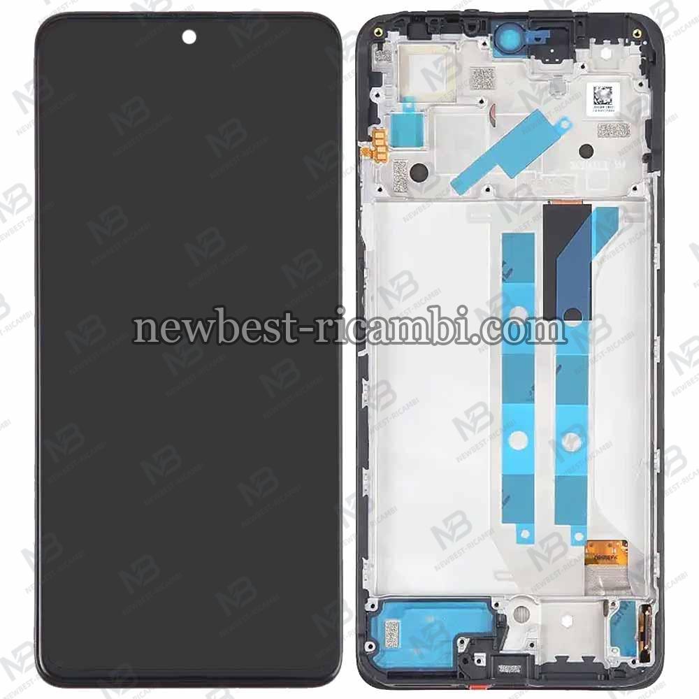 Redmi Note 12 Pro 4G / Poco X4 Pro (2209116AG) Touch + Lcd + Frame Black Original Service Pack