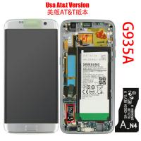Samsung Galaxy G935A (USA AT&T) Touch+Lcd+Battery Silver Service Pack