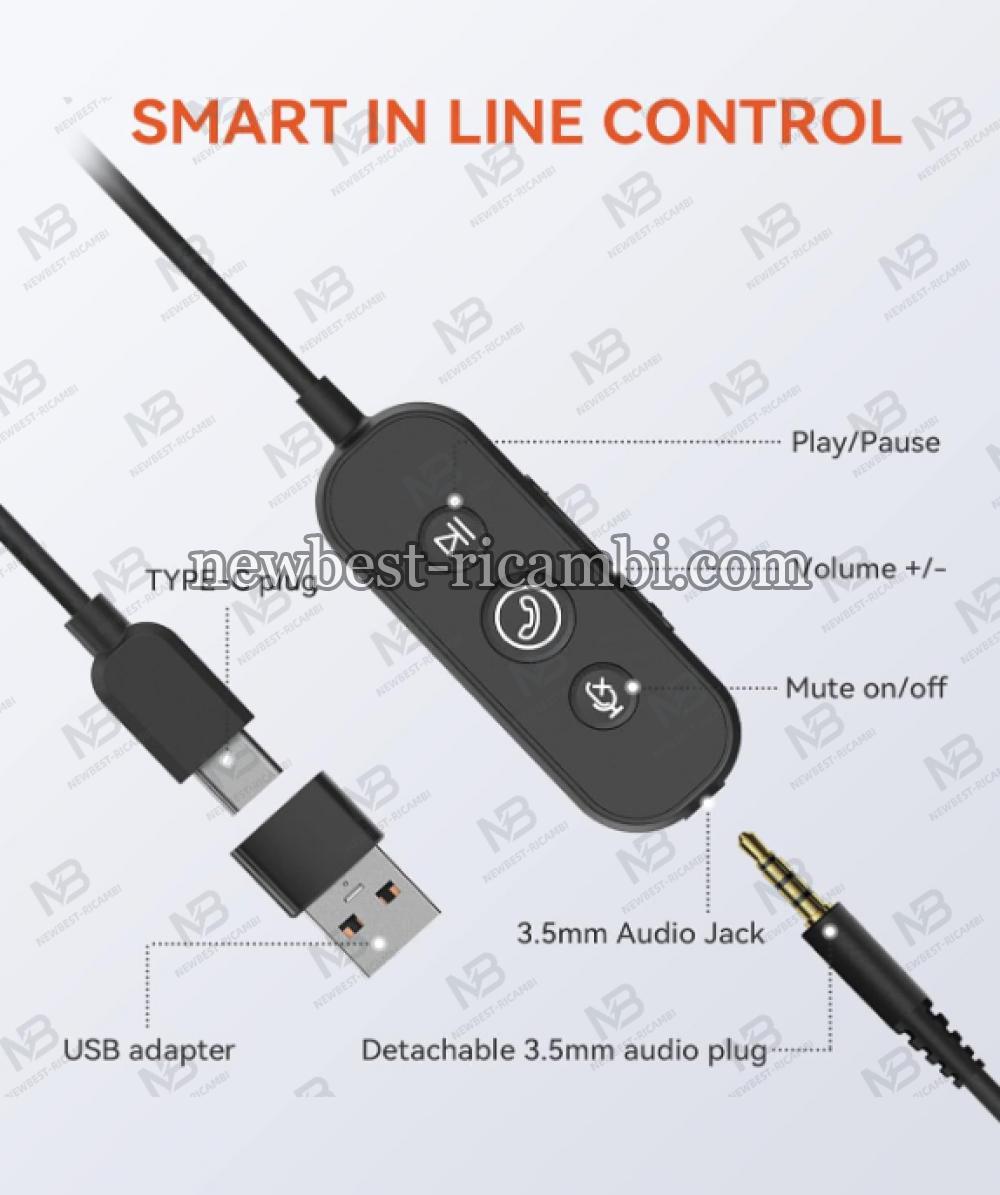 Nuroum Wired Headset Aw-hp11su In Blister