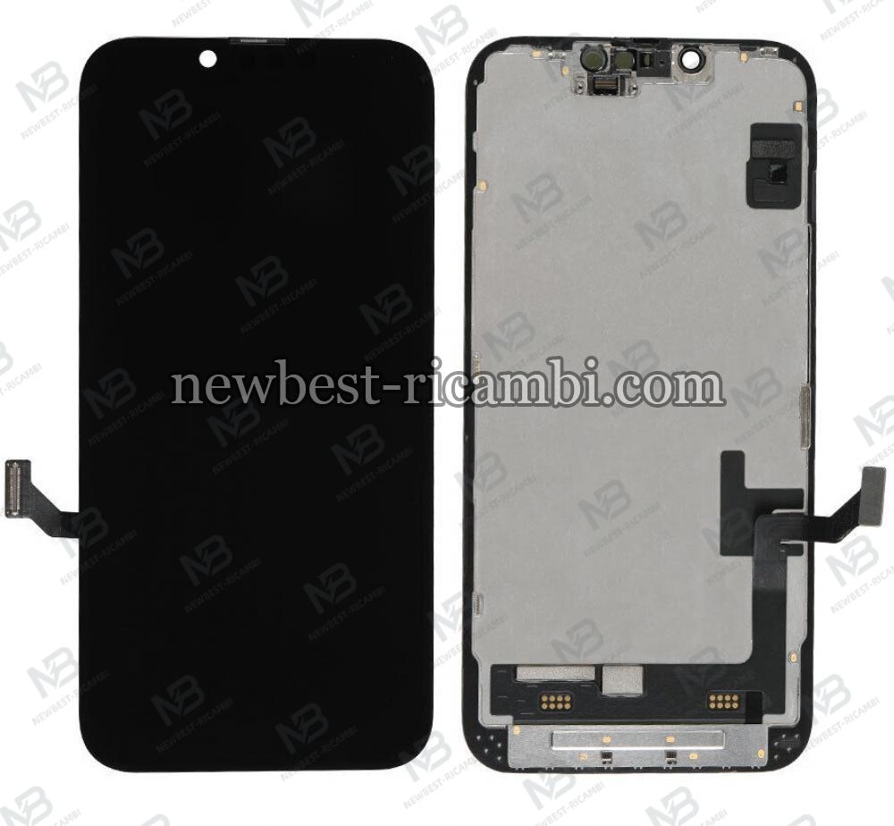 iPhone 14 Touch+Lcd+Frame Black Change Glass
