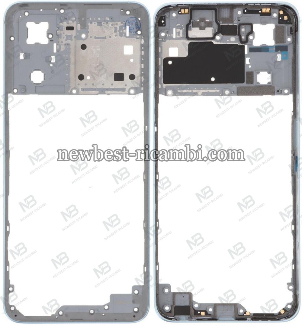 Oppo A57S 4G CPH2385 Middle Frame B Blue