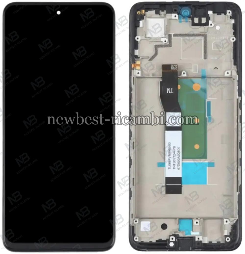 Redmi Note 11T Pro+ 5G (22041216UC) Touch + Lcd + Frame Black Original