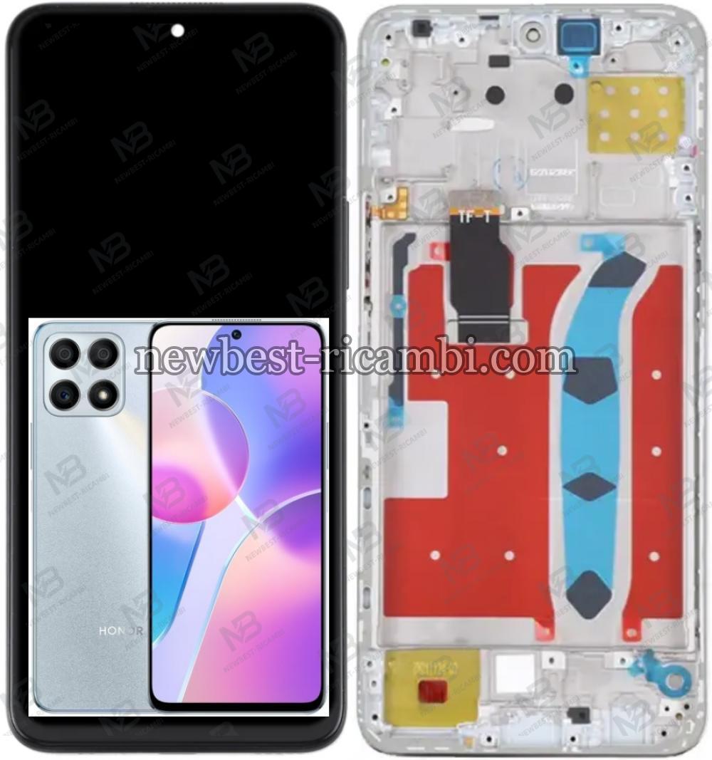 Huawei Honor X30i TFY-AN00 Touch + Lcd + Frame Silver Original