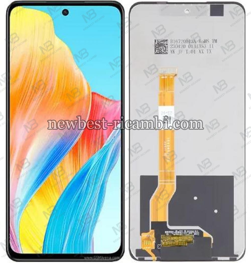 Oppo A58 4G (CPH2577) Touch + Lcd Black Original