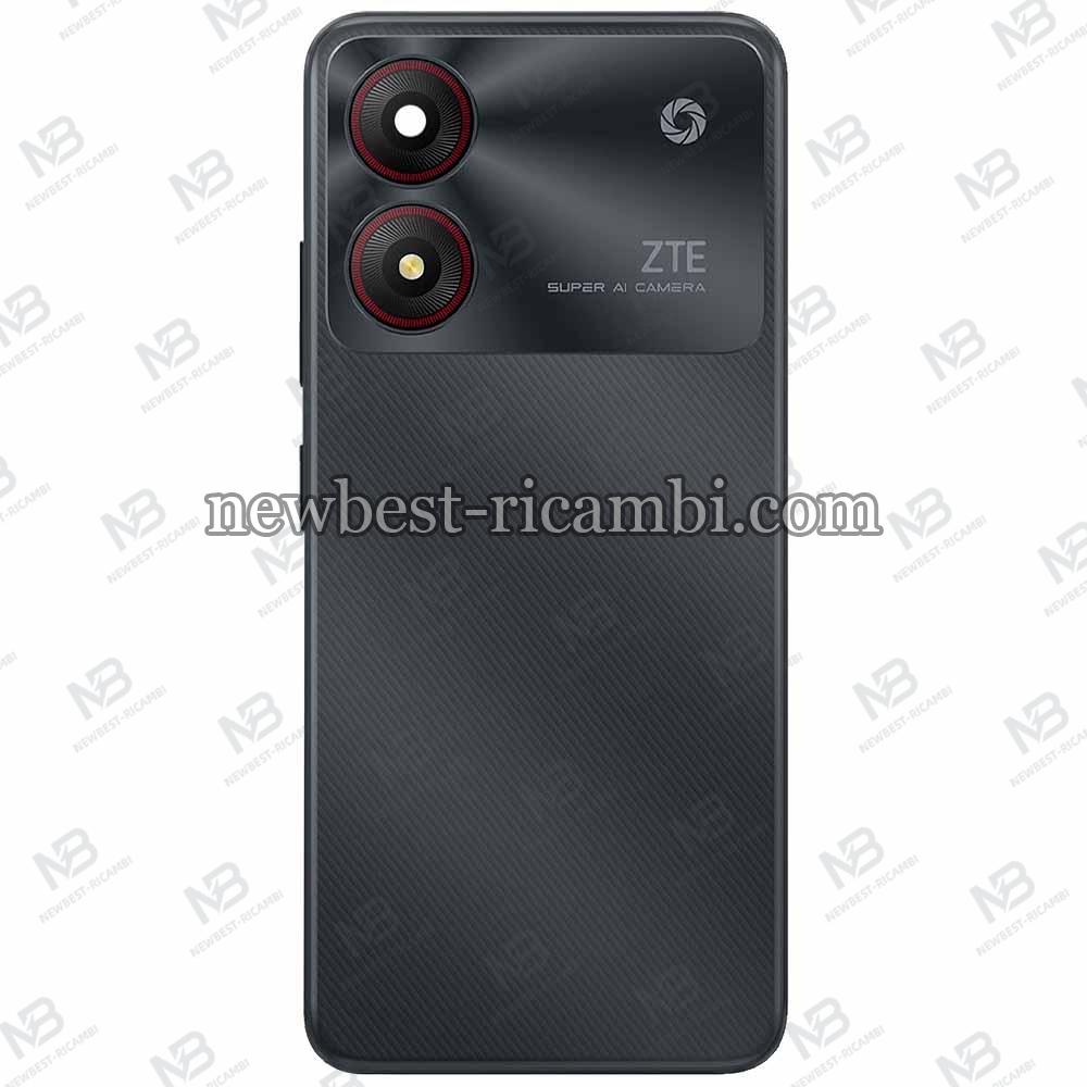 ZTE Blade A34 Back Cover + Camera Glass + Side Key Black Original