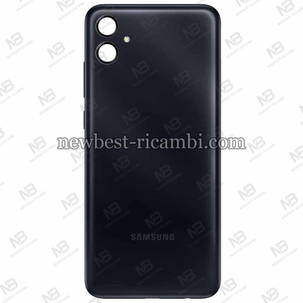 Samsung Galaxy A04e A042 Back Cover + Camera Glass + Side Key Black Original