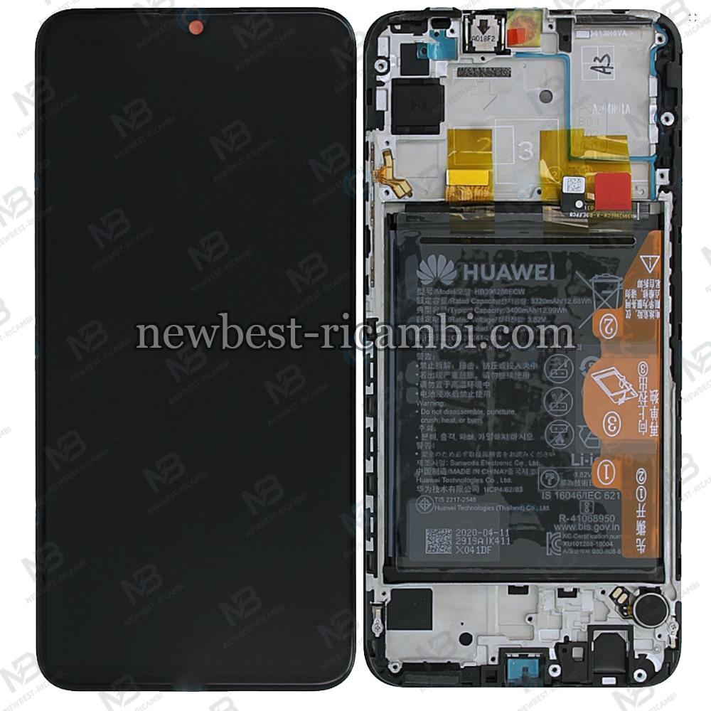 Huawei P Smart 2020 Touch + Lcd + Frame + Battery Black Service Pack