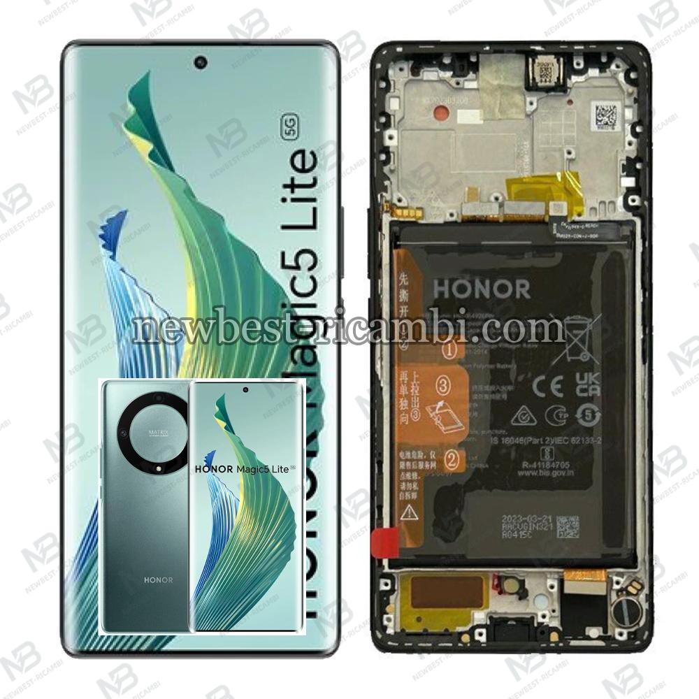 Honor Magic 5 Lite 5G（RMO-NX1）/ X9A (RMO-NX1) / X40 Touch + Lcd + Frame Green Service Pack