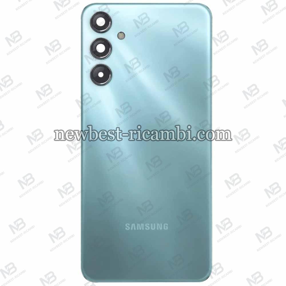 Samsung Galaxy M34 5G M346 Back Cover + Camera Glass Blue