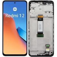 Xiaomi Redmi 12 4G Touch + Lcd + Frame Black Original