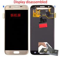 Samsung Galaxy S7 / G930 Touch + Lcd Gold Disassemble From Phone Grade A