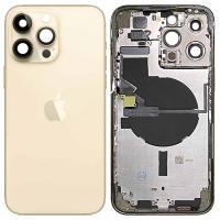 iPhone 14 Pro Max Back Cover + Frame Gold Dissembled Grade A Original
