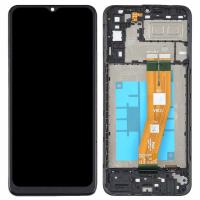 Samsung Galaxy A04e A042 Touch + Lcd + Frame Black Original Assembled