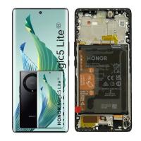 Honor Magic 5 Lite 5G（RMO-NX1）/ X9A (RMO-NX1) / X40 Touch + Lcd + Frame Black Service Pack