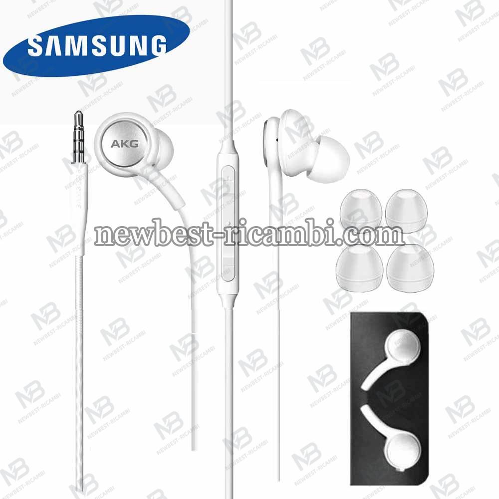 Samsung Earphones Tuned By Akgeo-Ig955 White Jack 3.5mm Original Bulk