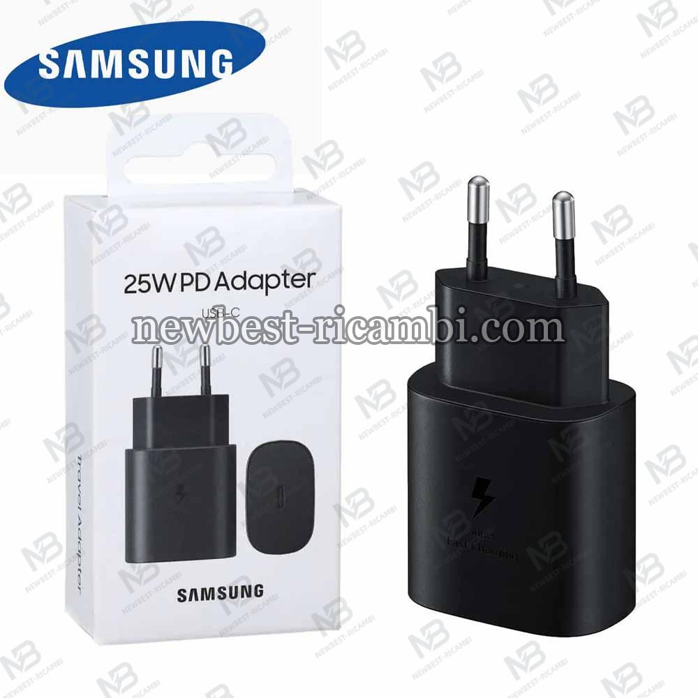 Samsung 25W Travel Adapter (w/o cable) EP-TA800NBEGEU Black In Blister