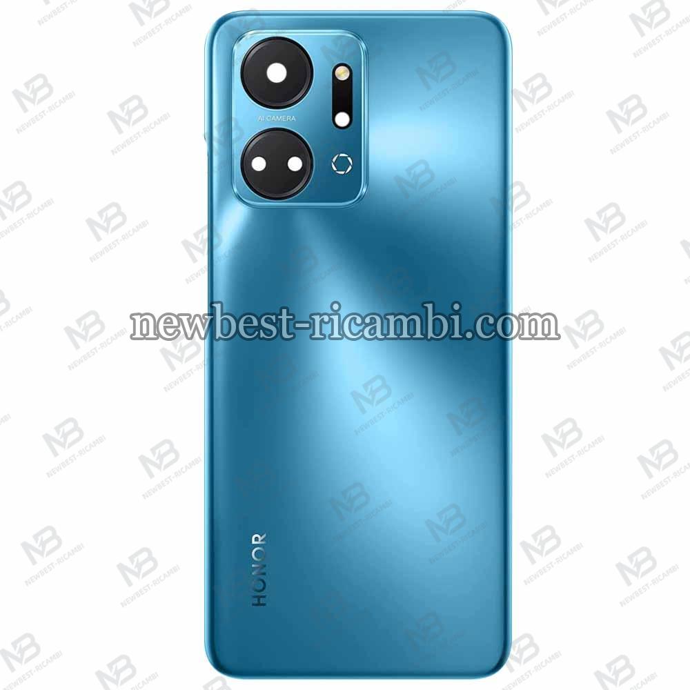 Huawei Honor X7A (RKY-LX2) Back Cover+Camera Glass  Blue Original