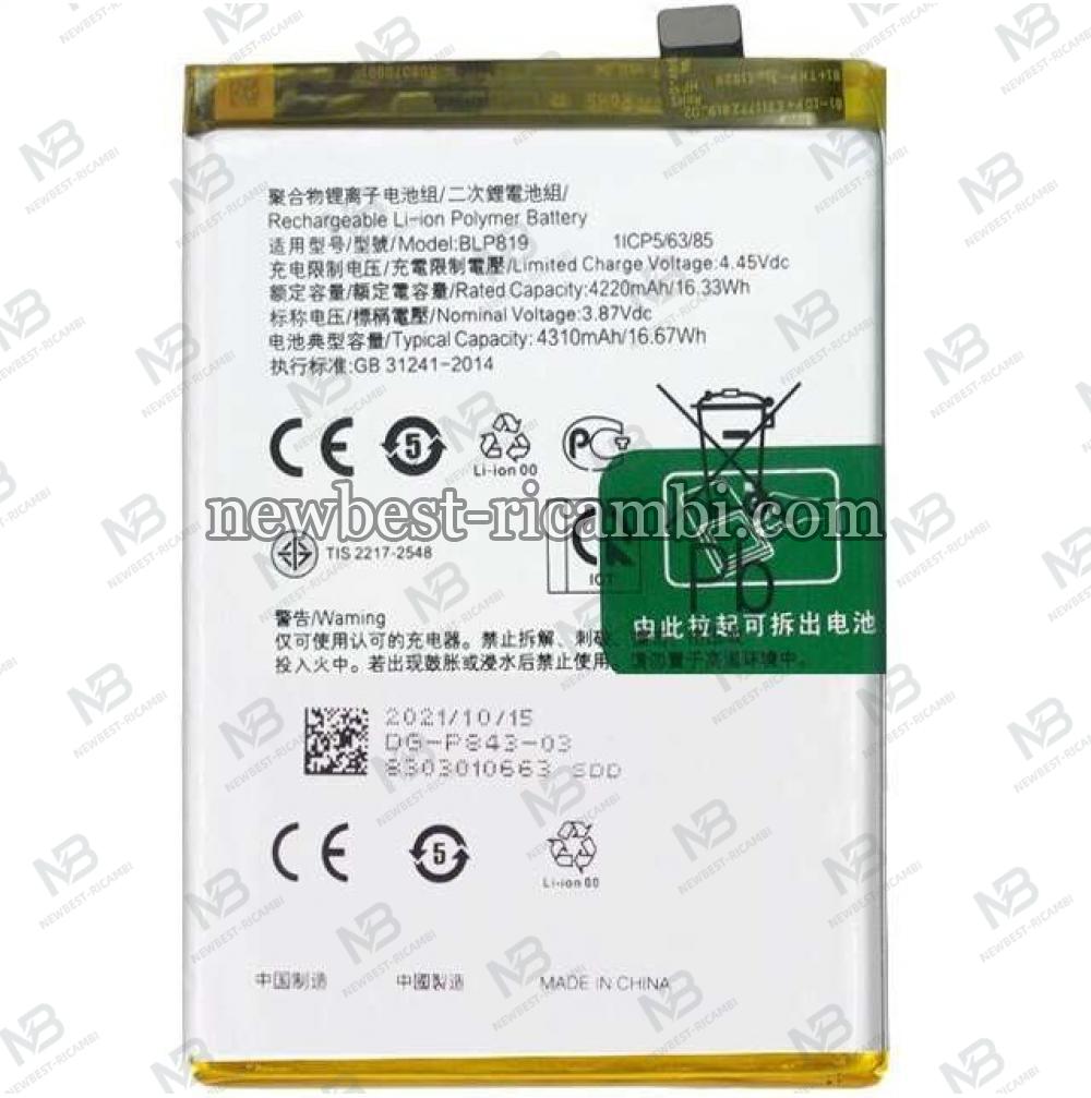 Oppo Reno 6 4G CPH2235 BLP819 Battery