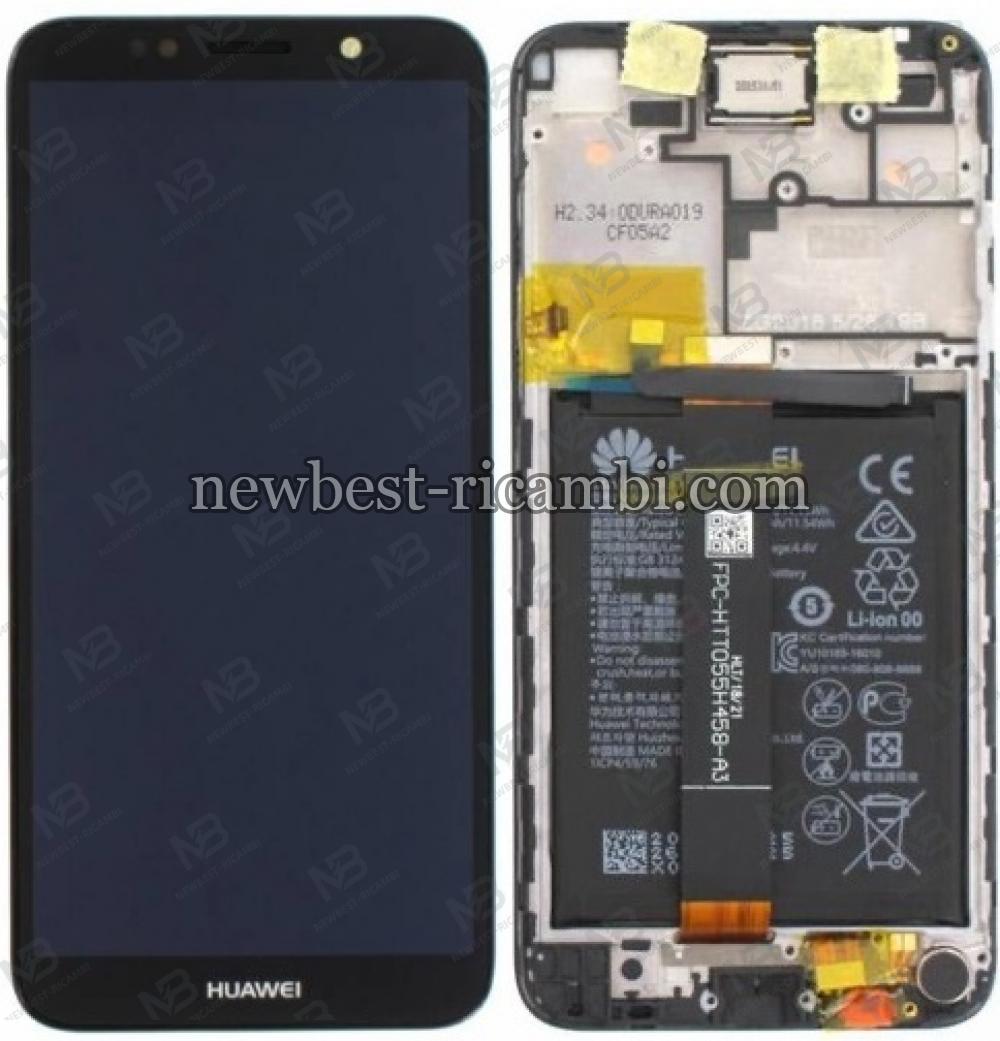 Huawei Y5 (2018) Touch + Lcd + Frame + Battery (HUAWEI) Logo Black Service Pack