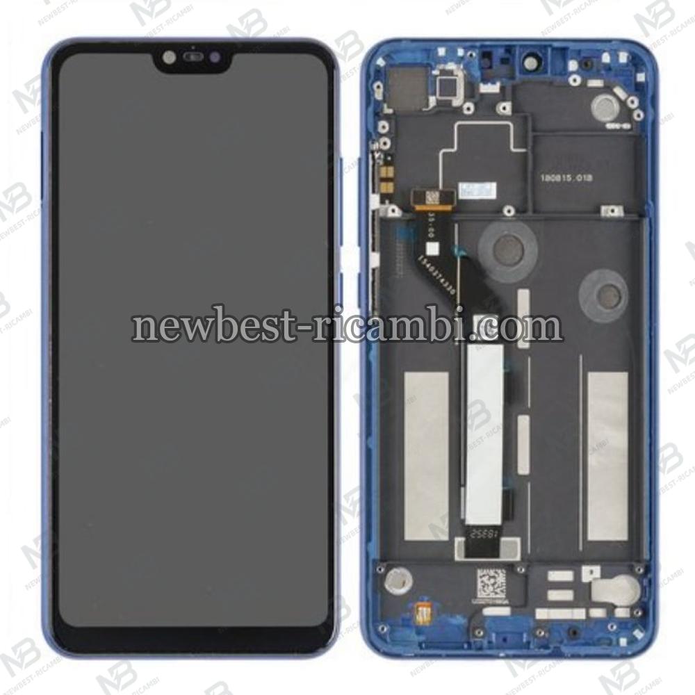 Xiaomi Mi 8 Lite Touch + Lcd + Frame Blue Service Pack