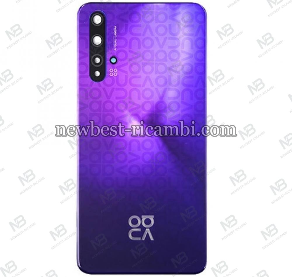 Huawei Nova 5T Back Cover+Camera Glass Violet Service Pack