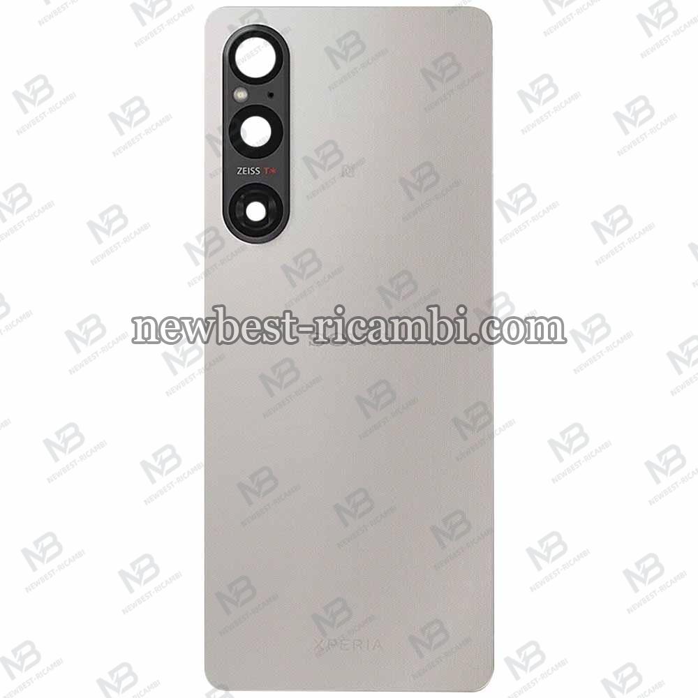 Sony Xperia 1 V Back Cover + Camera Glass White