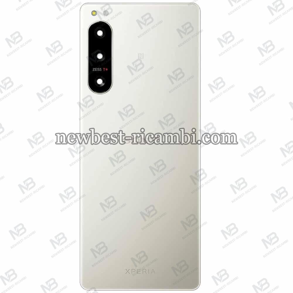 Xperia 5 IV Back Cover + Camera Glass White