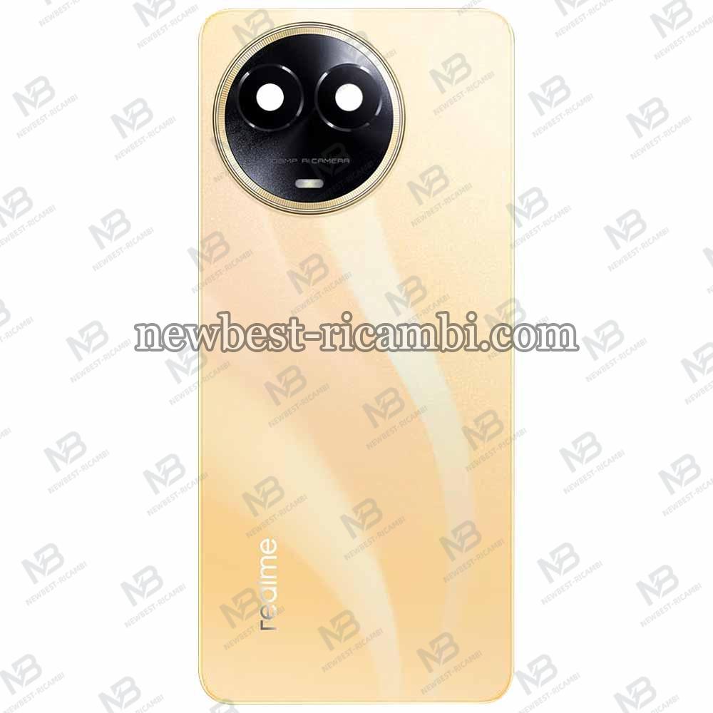 Realme 11 5G Back Cover + Camera Glass Yellow