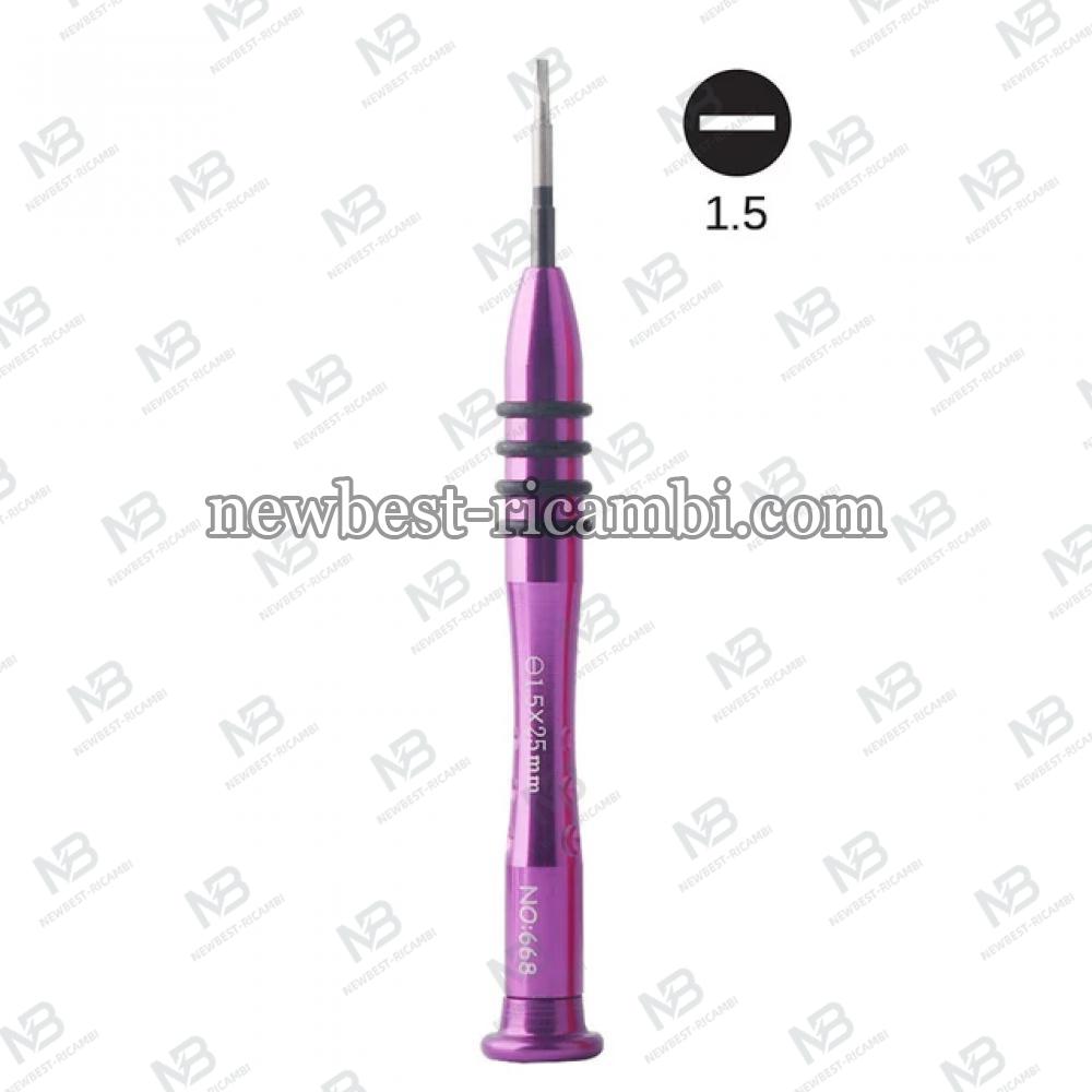 NO:668【—】1.5x2.5mm Screwdriver