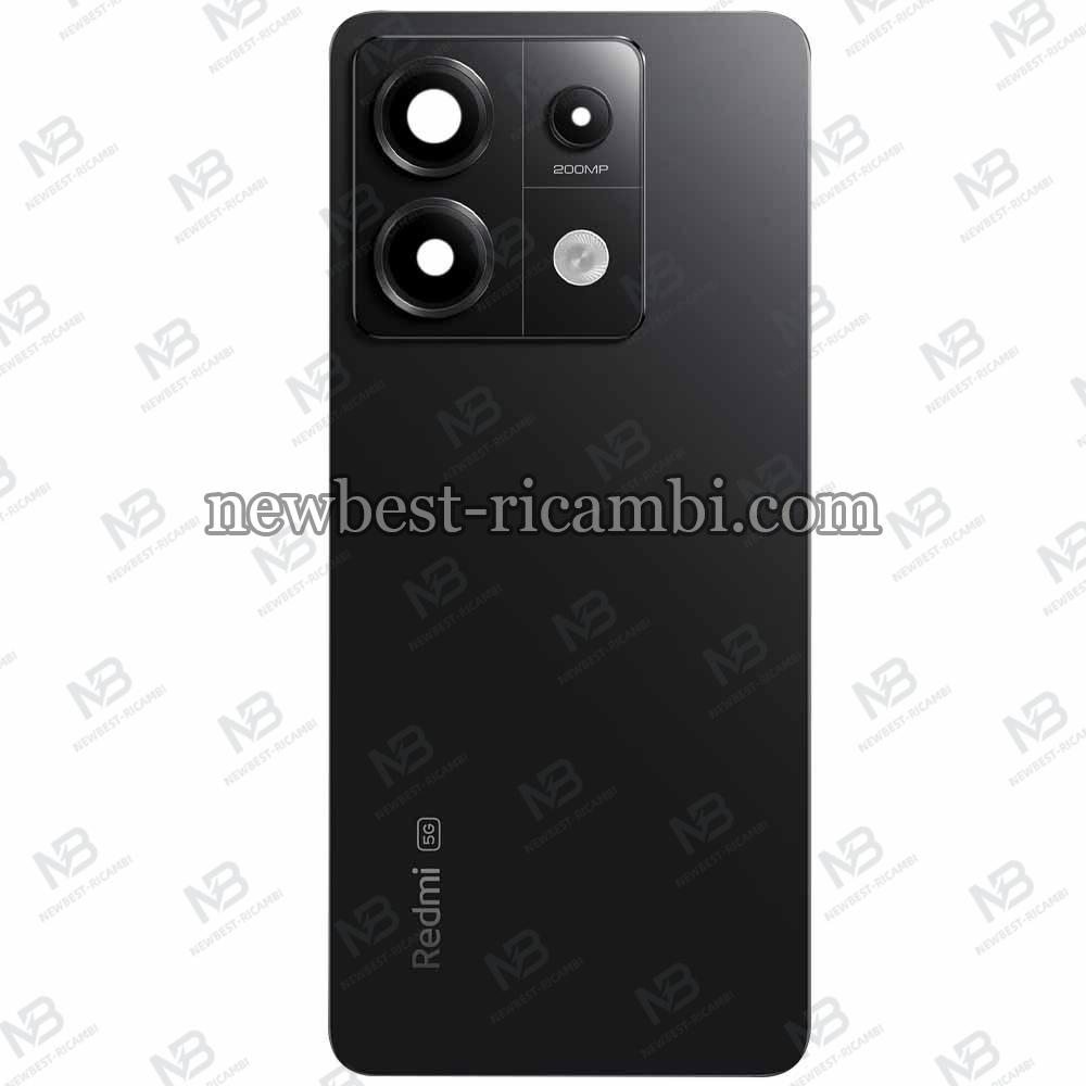 Xiaomi Redmi Note 13 Pro 5G Back Cover + Camera Glass Black