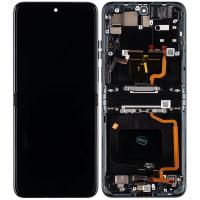 Moto Razr 40 XT2323 Touch + Lcd + Frame + Battery 6.9'' Black Original