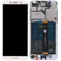 Huawei Y5 (2018) Touch+Lcd+Frame+Battery (HUAWEI) Logo White Service Pack