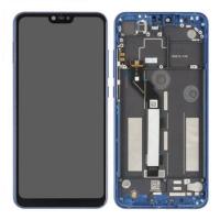 Xiaomi Mi 8 Lite Touch + Lcd + Frame Blue Service Pack