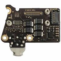 Macbook Air 13" (2020) A2337 EMC 3598 Audio Board + Flex Jack White 820-01929-A