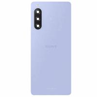 Sony Xperia 10 V Back Cover + Camera Glass Purple