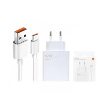 Wall Charger Xiaomi MDY-12-EH 67W 6.2A 1 X USB-A With USB-C Cable White BHR6035EU In Blister